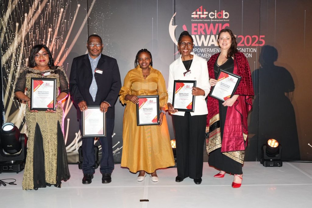 Sixth cidb ERWIC Awards Celebrate Women Builders