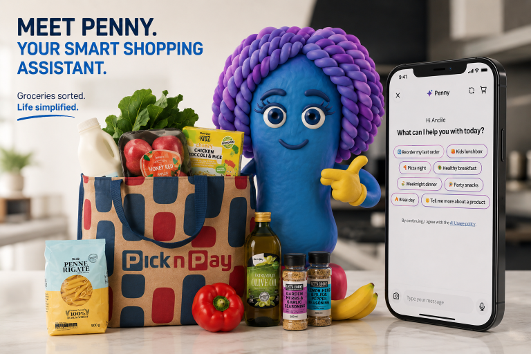 Pick n Pay Unveils Penny in AI Battle for Grocery Shoppers